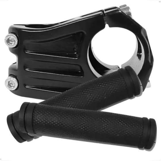 Suporte De Guidão Alumínio Mesa De Avanço 31.8mm Manopla Bike Preta Confortável Mesinha Guidom Bicicleta Aro 26 Aro 29
