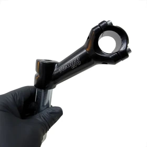 Suporte Guidão mesinha bicicleta 25.4mmX100mm Preto bike