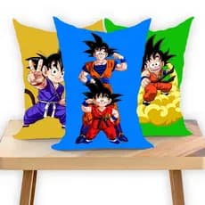 Almofada pra decoração tema Dragon Ball Z - goku - anime japonês - presente criativo aniversario infantil personalizadas