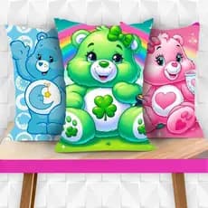 Almofadas Naninha Ursinhos carinhosos - enfeite decorativo quarto infantil - presente personalizado lembrancianha niver
