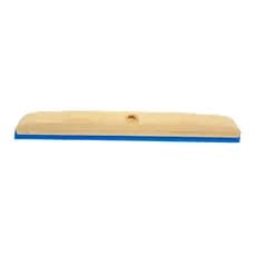 1 Rodo Madeira Duplo 40cm EVA Reforçado Sem Cabo Puxa Seca Limpa Piso Banheiro Cozinha Box Multiuso