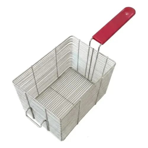 Cesto Retangular Telado 24x17x15 Para Fritadeira Elétrica