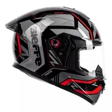 Capacete Fechado Bieffe B12 Phanton Preto Grafite Moto
