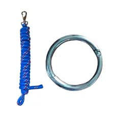 Kite Cabo Guia Com Argola Formiga Inox Antiferrugem Para Bois Vacas