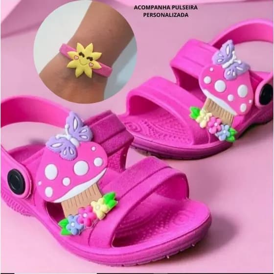 Kit Promocional Papete Infantil Menina Juvenil Verão + Acessório Personalizado Sol NATAL Solami