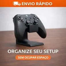Suporte Universal para Manete e Controle PS5 PS4 Xbox One Series Switch PC | Kit 1 ou 2 Unidades