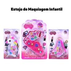 Estojo Kit de Maquiagem Infantil