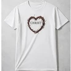 Camiseta Coroa De Espinhos Cristão Igreja Lazer Evangelico Masculino e Feminino Estilosa
