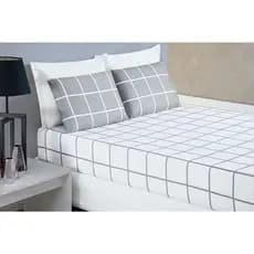 Jogo de cama austin solteiro 2 peças micropercal 200fios top