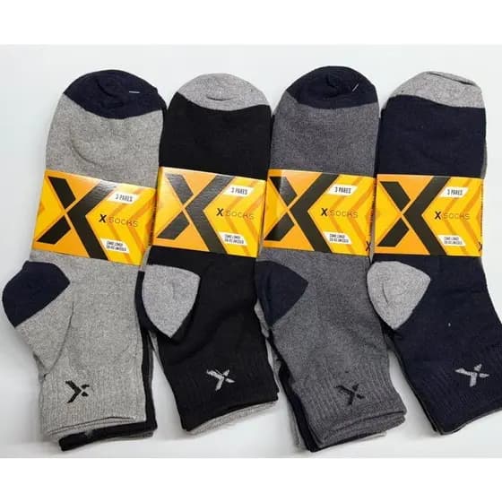 Kit Pares de Meias Masculina Kloube Cano Médio Alto Longo Masculino Algodão Original