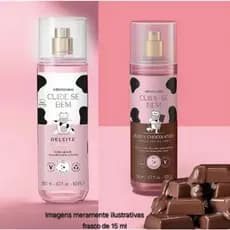 Body Splash Deleite Caramelizado, Amoruda, Chocolatudo, Maracujá, Morango e Leite, Cuide-Se Bem o Boticário 15 ml