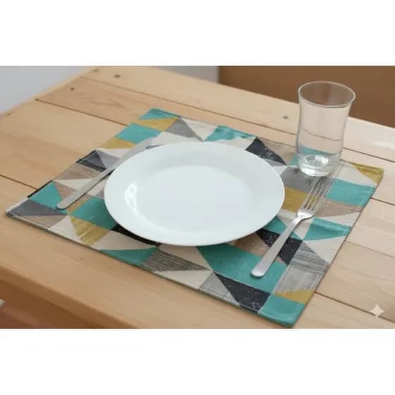 Jogo Americano Impermeável /Mesa Posta/ Lugar Americano