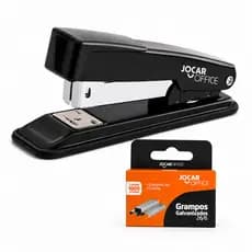 Grampeador + 1000 Grampos Galvanizados 26/6 Jocar Office