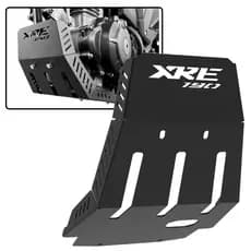 Protetor Cárter Xre 190 Ano 2016 A 2026 Xre190 Honda Preta