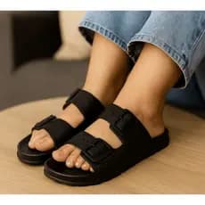 Papete Birken Baixo slide feminino Chinelo de luxo