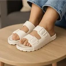Sandália Papete chinelo rasteira feminina Elegante Leve e confortável