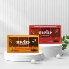 Paleta para as sobrancelhas ruby rose melu 2 cores