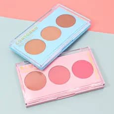 Paleta Contorno Blush Trio 3 Cores Blush Maquiagem Phallebeauty