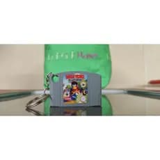 Chaveiro Cartucho Nintendo 64 Impressão 3d Presente Jogos Nostalgia Retro super Mario lembrança n64