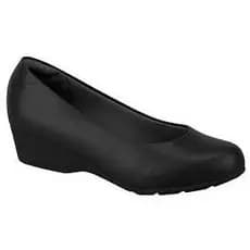SAPATO FEMININO ANABELA MODARE ULTRACONFORTO PRETO ANTIDERRAPANTE EXTREMAMENTE CONFORTÁVEL UNIFORME TRABALHO DIA DIA