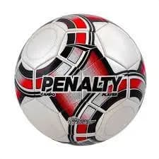 BOLA PENALTY CAMPO RECREAÇÃO PLAYER XXIII BRANCA VERMELHA PRETA