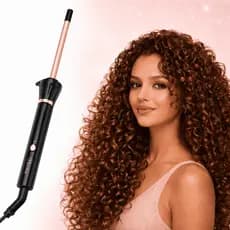 Modelador de Cachos BabyLiss Cerâmica Profissional Cachos Finos Aquecimento Rápido 110v e 220v
