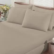 Jogo de Lençol Cama Casal 3 Peças Barato PROMOÇÃO Temos Todas as Cores
