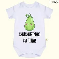 Body Bebê Frases Chuchuzinho da Titia SF1422