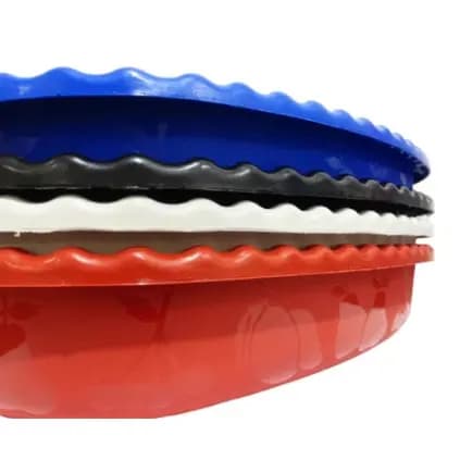 kit com 5 Saladeira Grandes Fruteira Multiuso Tigela Pote Vasilha Plástica 3 Litros