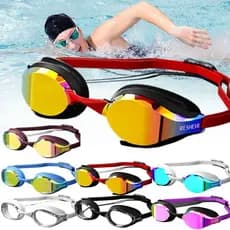 Profissional Adulto Óculos De Natação À Prova Dwaterproof Água De Nevoeiro Feminino Masculino Galvanizado Equipar Legais