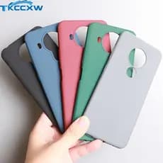 Para Nokia 5.4 3.4 8.3 8.1 5.3 2.3 7.2 6.2 Estojo Anti-Impressão Digital Capa De Silicone Macia De Arenito Fosco