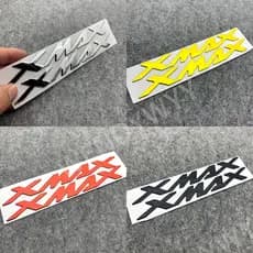 2 Pçs 3D Carta Emblema Decalque Tanque Roda Adesivo Para YAMAHA XMAX 300 250 400 125 Decoração Da Motocicleta