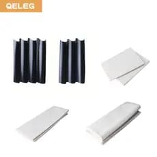 QELEG Forma para Assar Baguetes com 3/4 Furos, Bandeja de Padaria para Pão Francês, Tamanhos P/M/G, Pano de Fermentação
