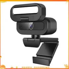 Brj34k 60FPS Webcam Ao Vivo 4K 60FPS Laptop USB Câmera Com Foco Automático PC Microfone Giratório De Streaming Luz De Pr