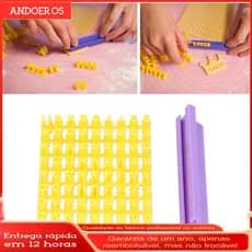 Aumotop Cortador de biscoitos preciso DIY Ferramentas de cozimento Atividades domésticas divertidas e educativas para