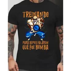 Camiseta basica blusa Fit Treino Esportes Dragon Ball Mestre Kame camisa algodão academia treino