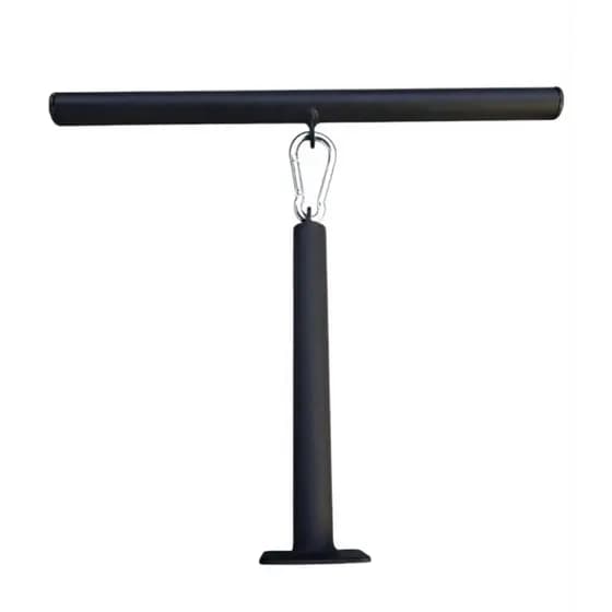 Suporte para agachamento sumô + barra puxadora fitness