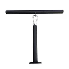 Suporte para agachamento sumô + barra puxadora fitness