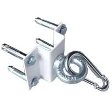 Suporte giratório saco de pancadas cadeira 4 parabolts mosquetão ultra reforçado