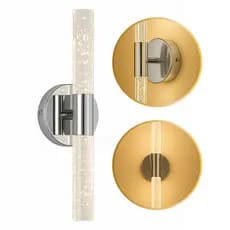 LANÇAMENTO! Arandela, Luminária De Parede Cromada de Cristal legitimo Bivolt