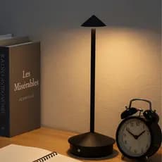 Luminária De Mesa Led Touch Recarregável Sem Fio Para Sala Quarto Restaurante