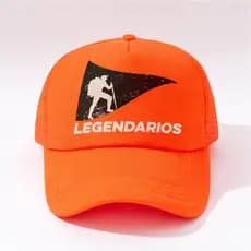 Boné Legendários Fé Cristão Caminhada Morro Montanha Jesus Deus estampado aba curva