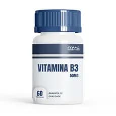 Vitamina B3 50mg c/60 cápsulas.