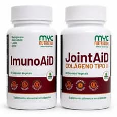 Kit Imunidade e Articulações Daily Forte | Imuno Forte + Articula Forte 60 Cápsulas Cada