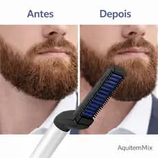 Chapinha Prancha Modelador E Alisadora Masculino Para Cabelo e Barba Profissional Bivolt Portatil Uso Diario Modelo 2026