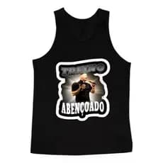 Regata Masculina Academia Treino Abençoado Padre Gym Camisa masculina