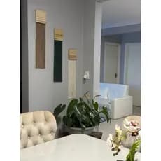 Trio de Quadros decorativos  Boho chic -Conjunto de quadros decorativos-Kit Quadros decoração em Macramê boho chic
