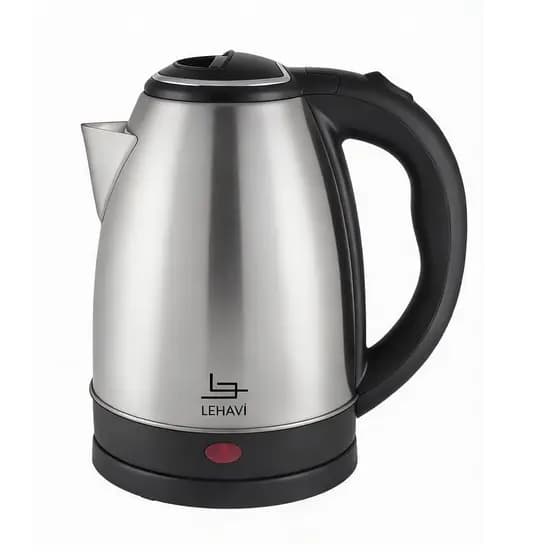 Chaleira Jarra Elétrica 127 ou 220V 2 Litros Potente Inox Cromada Praticidade no dia a dia