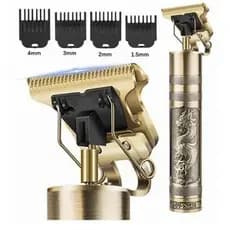 Máquina de cortador cabelo aparador pelo profissional Hair Trimmer USB DRAGAO RECARREGAVEL