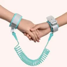 Pulseira Segurança Guia Pulso Infantil Com Trava E Chave